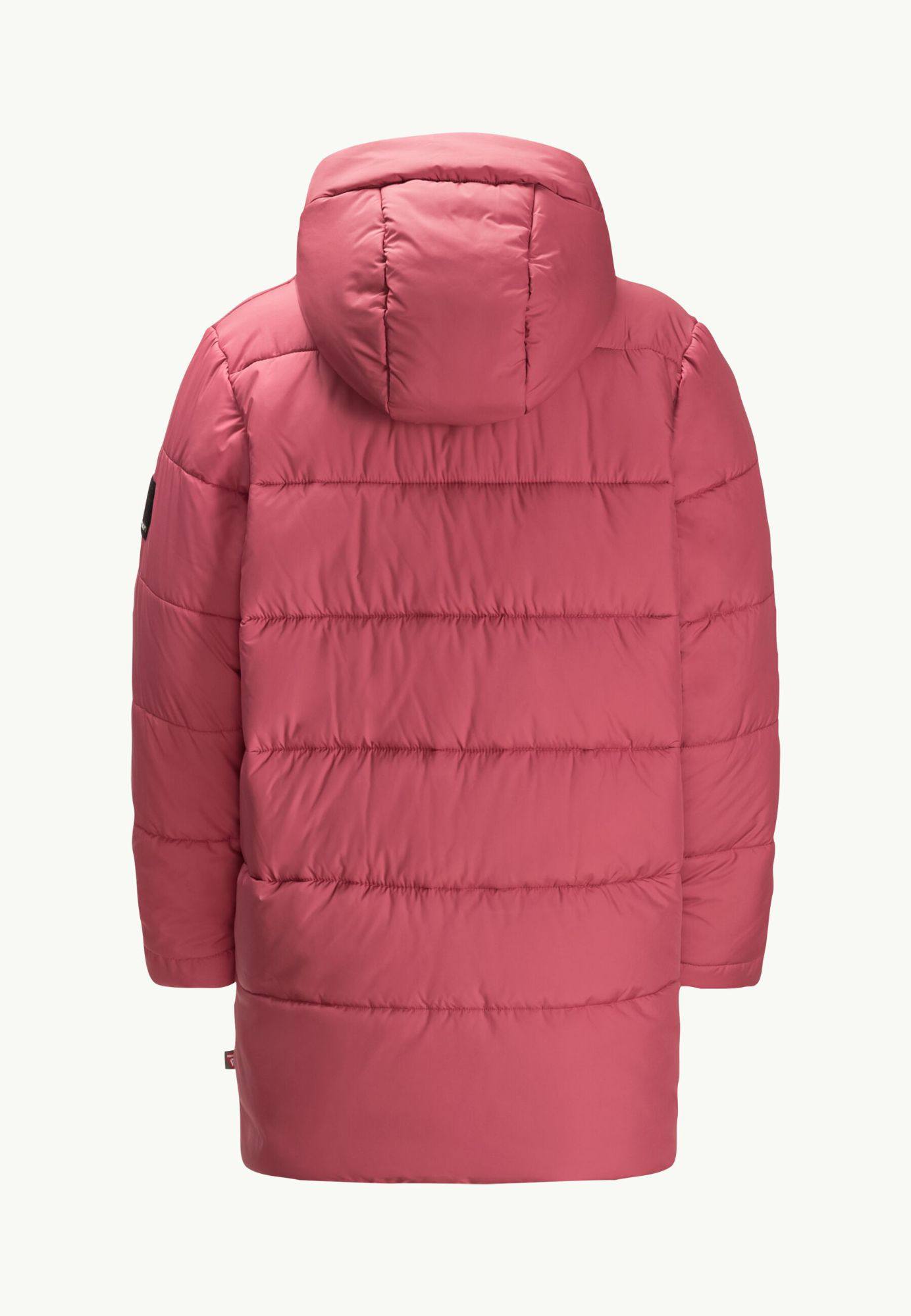 Jack Wolfskin Teen Ins Long Jacket Y Vaaleanpunainen 03