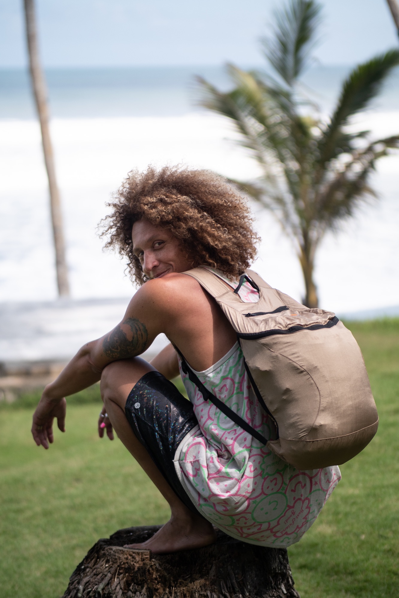 Ticket To The Moon Backpack Plus Vaaleanruskea 06