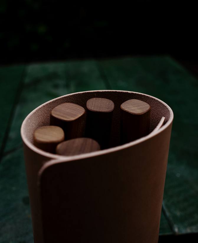 Marttiini Eräkokkisetti + Nahkakäärö  02