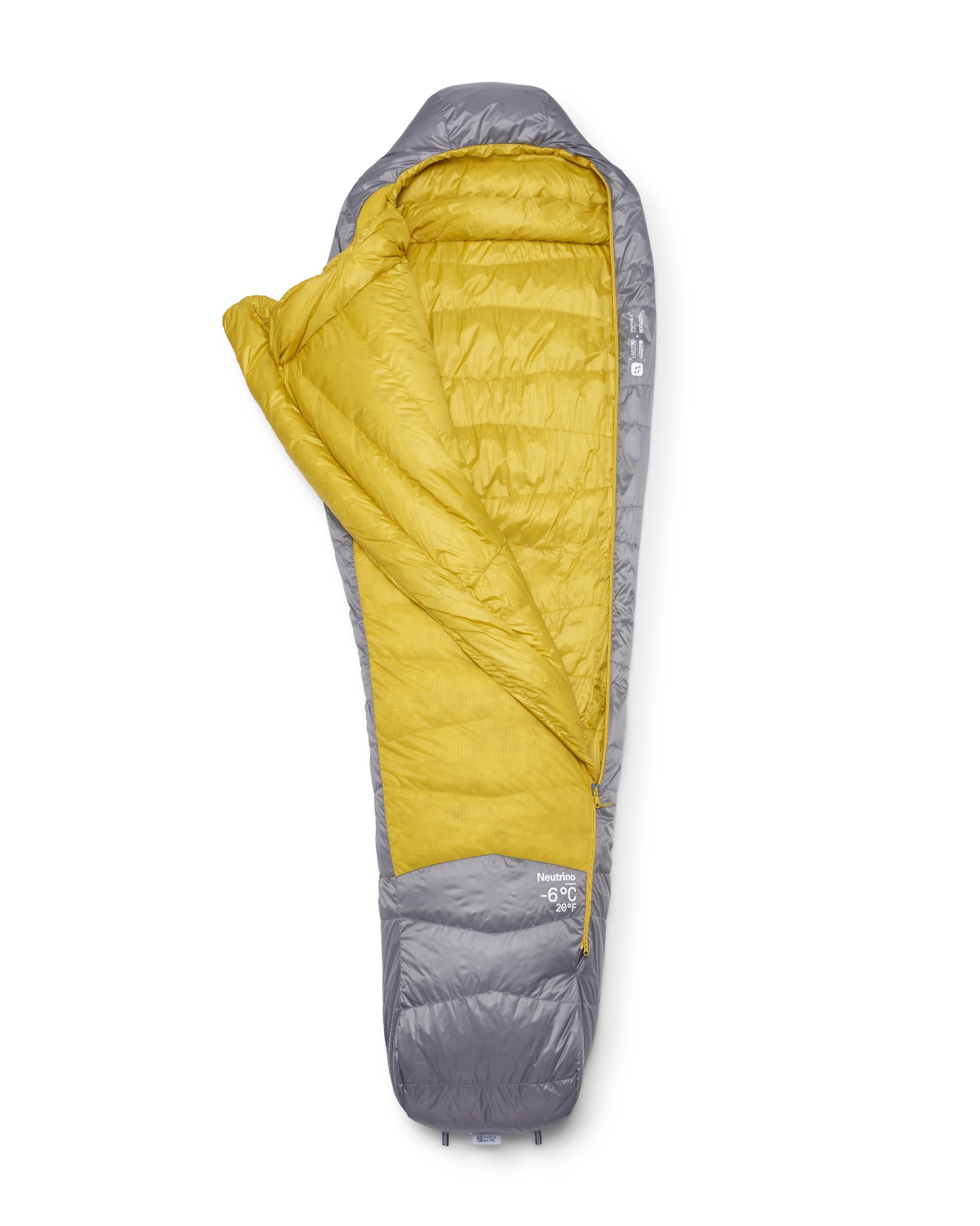 Rab Women's Neutrino -6 Long Zinc (Sinkki) 04