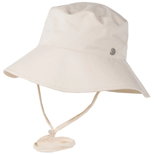 Salon Summer Hat Cotton Ponytail Off-White 02