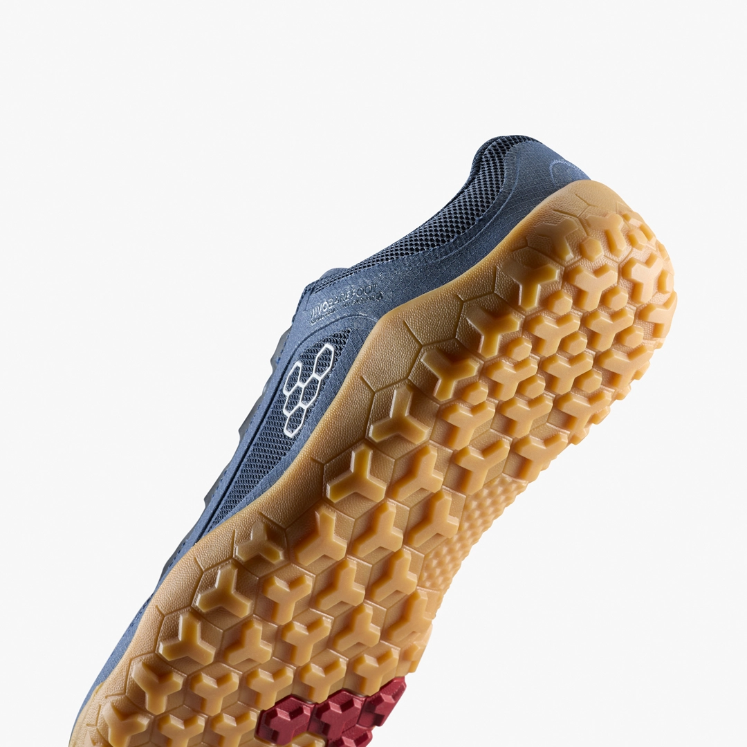 Vivobarefoot Women's Primus Trail FG 3.5 Insignia Blue/ Gum 04