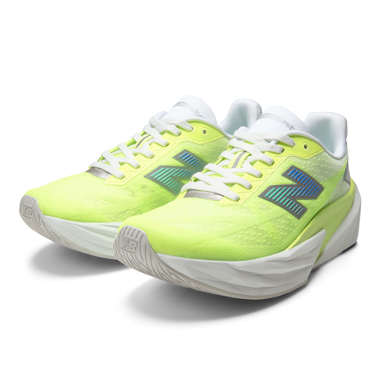 New Balance Women's Fuel Cell Rebel V5 Afterglow / Deep End 06