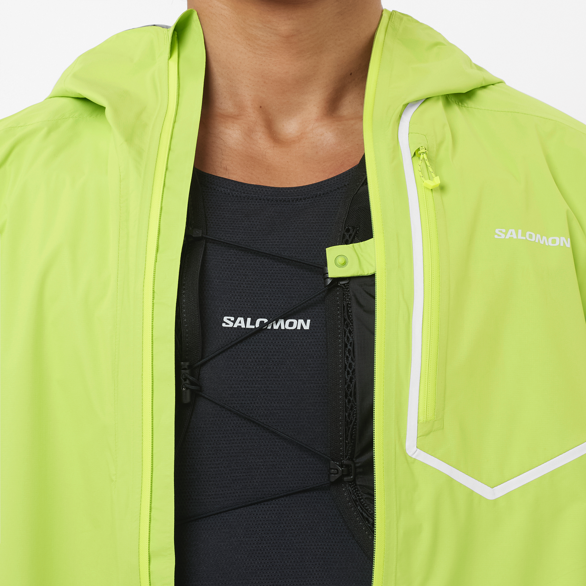 Salomon Men's Bonatti Pro Jacket Acid Lime 09