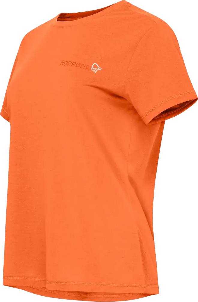 Norrøna Women's Femund Tech Tee Oranssi 04