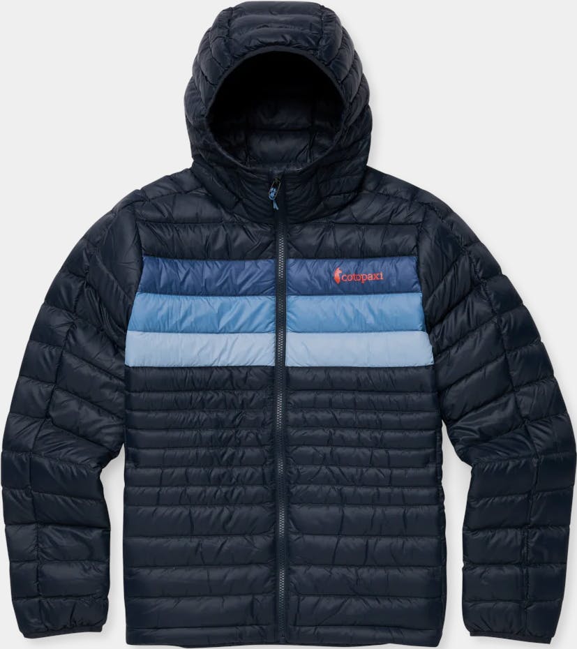 Cotopaxi Women's Fuego Down Hooded - Naisten kevytuntuvatakki Carbon Stripes 06