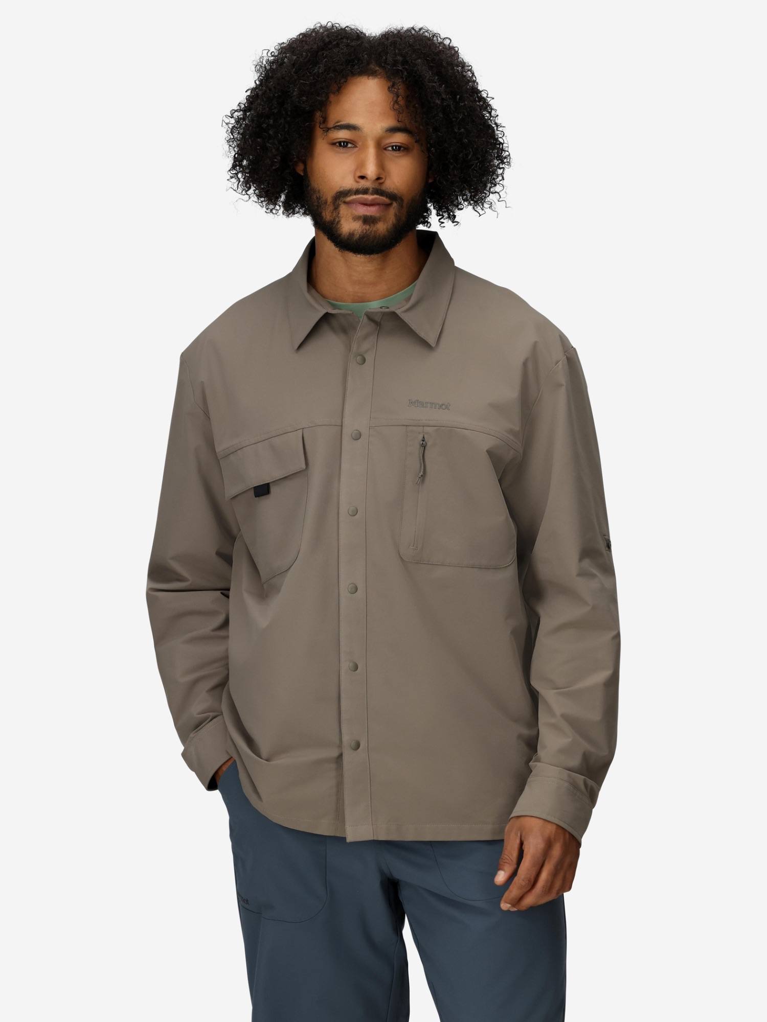 Marmot Men's AirExchange UPF40 Overshirt Clay 02
