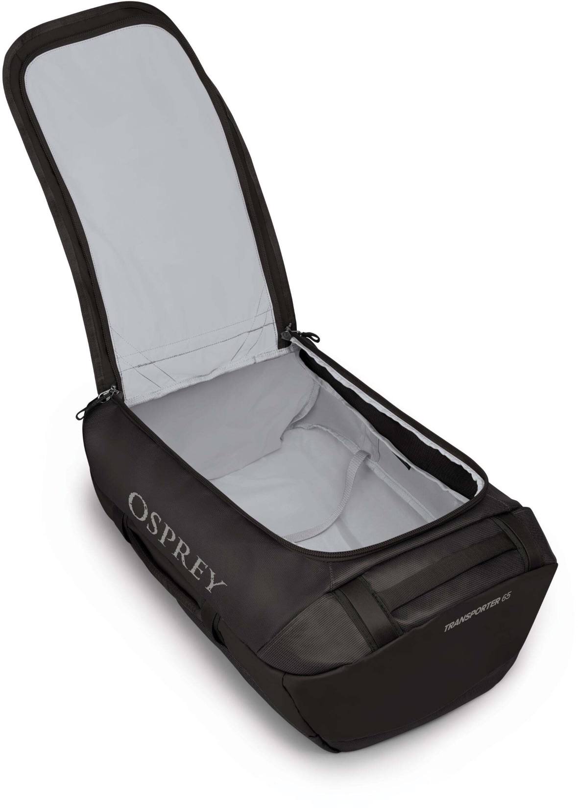 Osprey Transporter Duffel 65 Raven Black / Raven 02