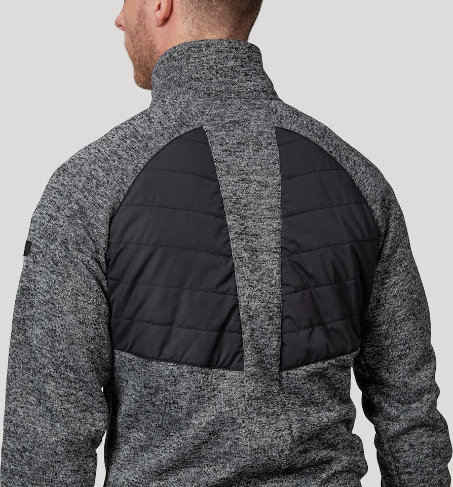 Halti Men's Streams Hybrid Knit Layer Harmaa 03