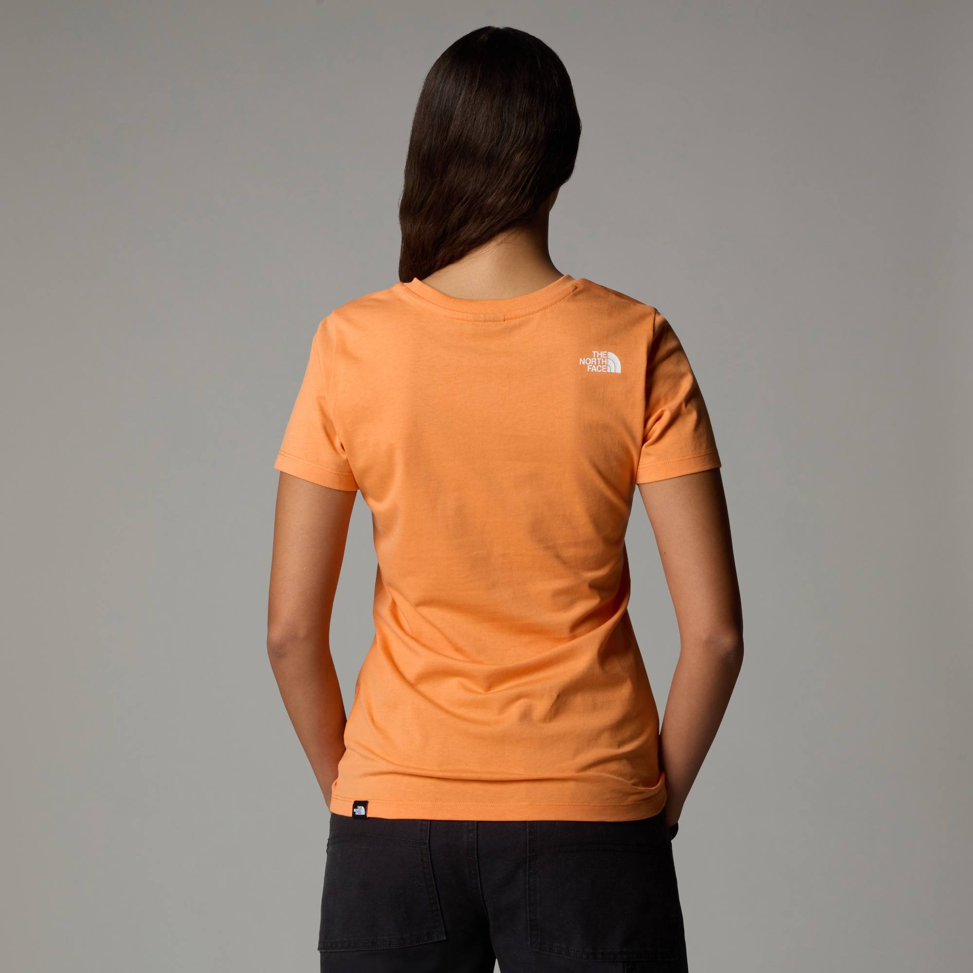The North Face Women's Simple Dome Tee Papaya 04