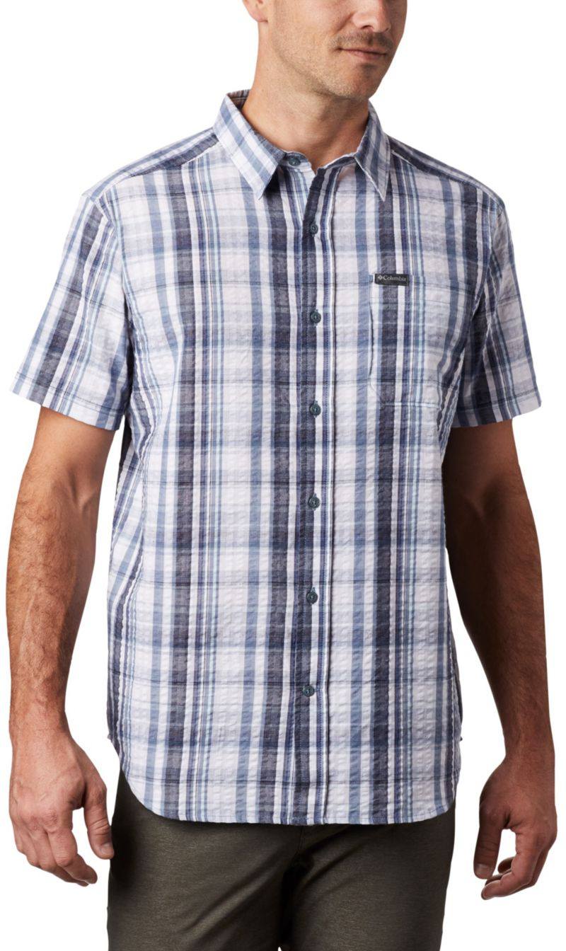 Columbia Men’s Brentyn Trail Short Sleeve Seersucker Shirt