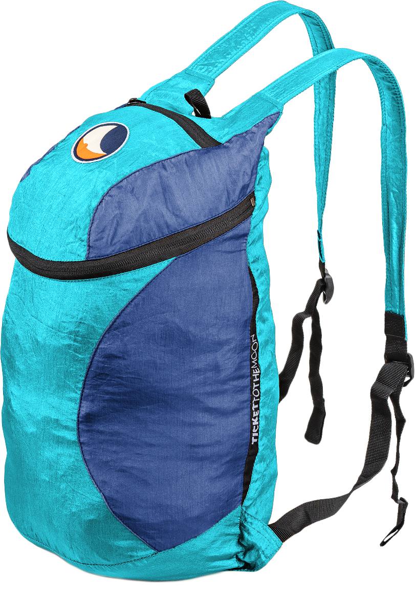 Ticket To The Moon Mini Backpack Turq/Royal Blue 02