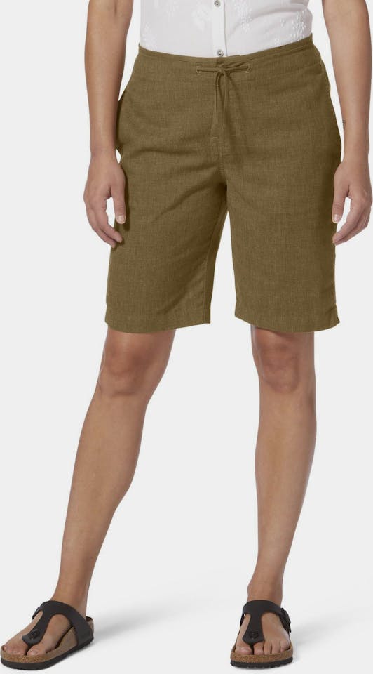 Royal Robbins Women's Hempline Tie Bermuda Coyote 02