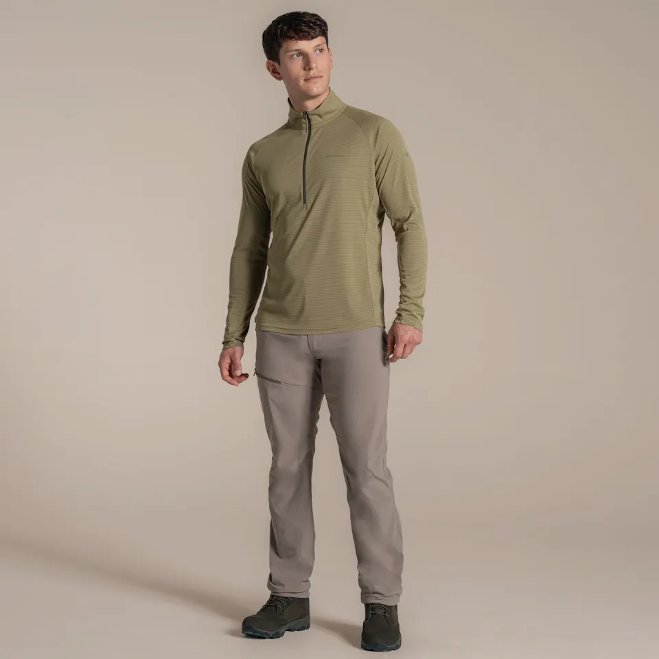 Craghoppers Men's Solarshield+ Half Zip Top Cardamon 02