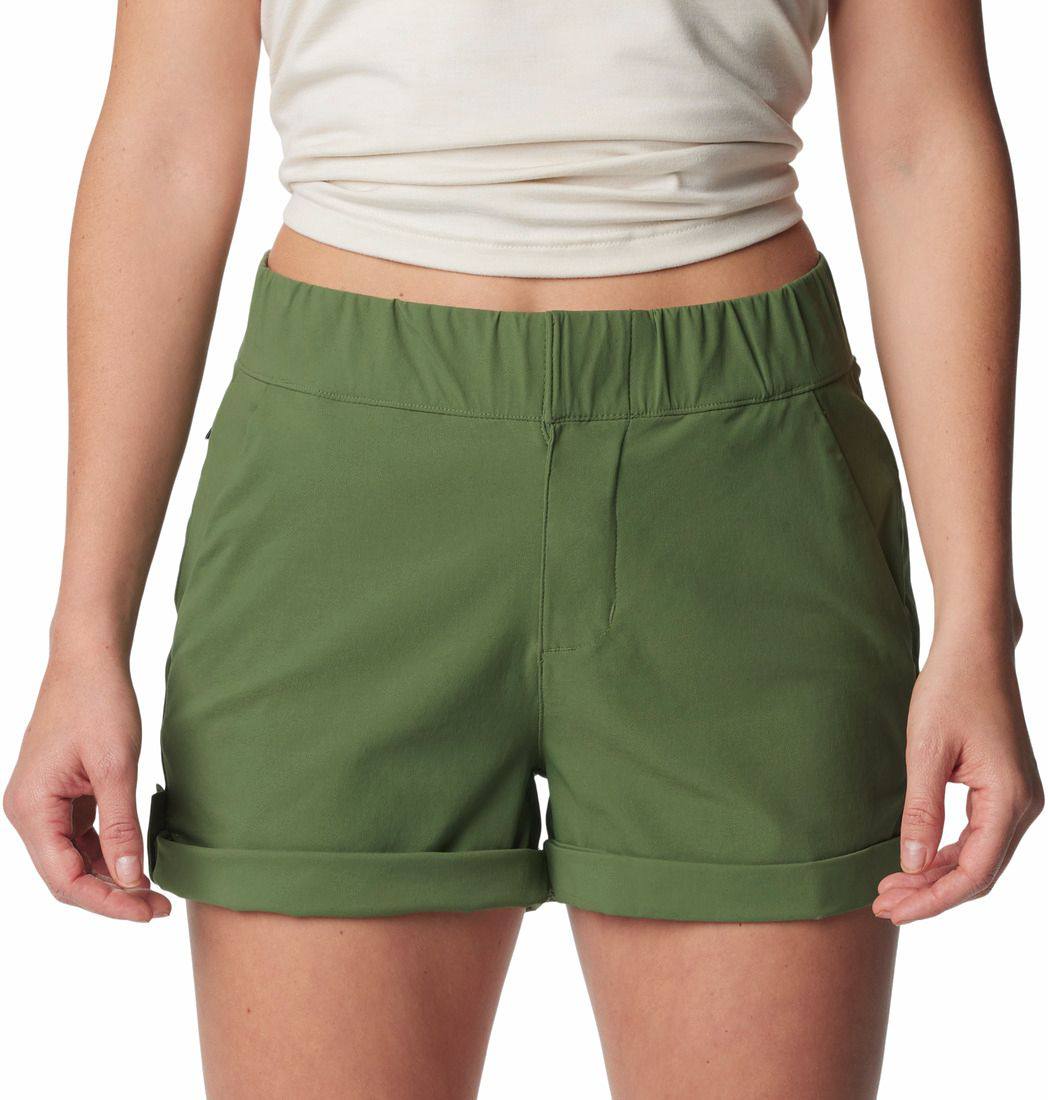 Columbia Women's Firwood Camp II Shorts Canteen Spaced Diamond 03