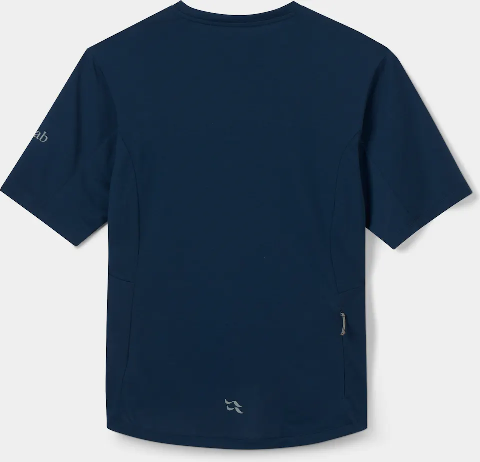 Rab Men's Cinder Crimp Tee Tempest Blue 02