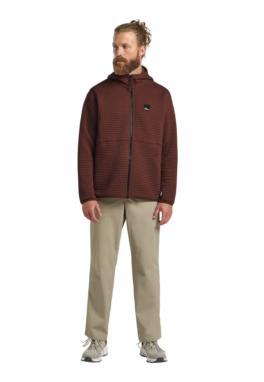 Jack Wolfskin Men's Mogari Hooded Jacket Dark Rust 07