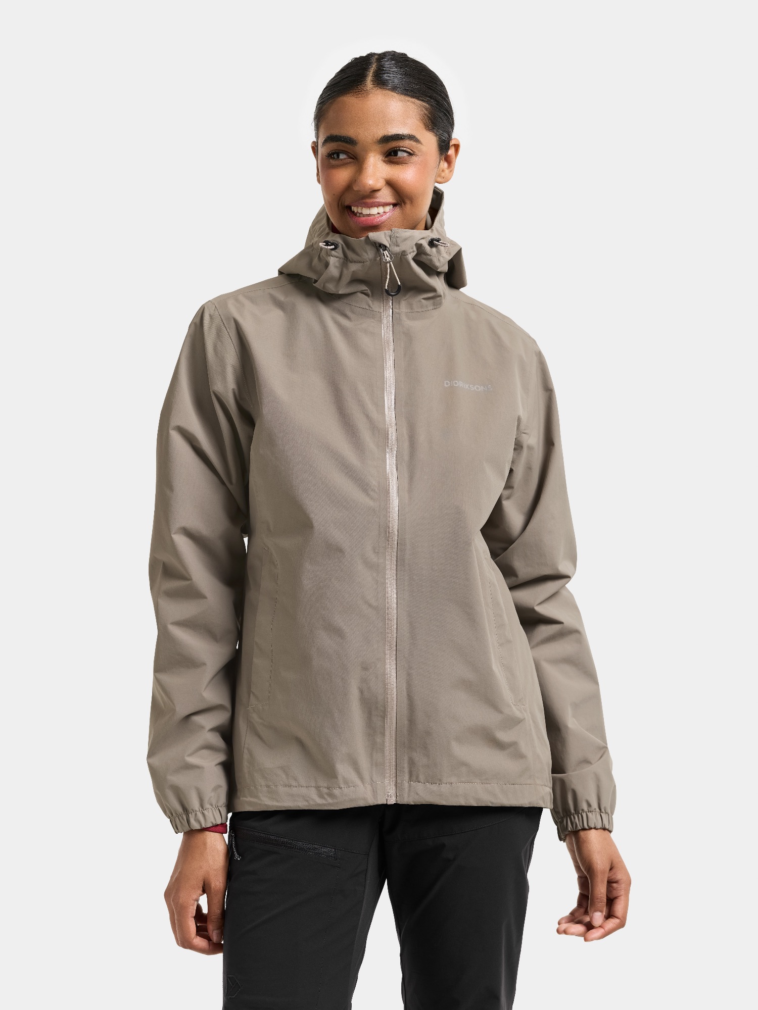 Didriksons Women's Varja 2 Jacket Ash Brown 04