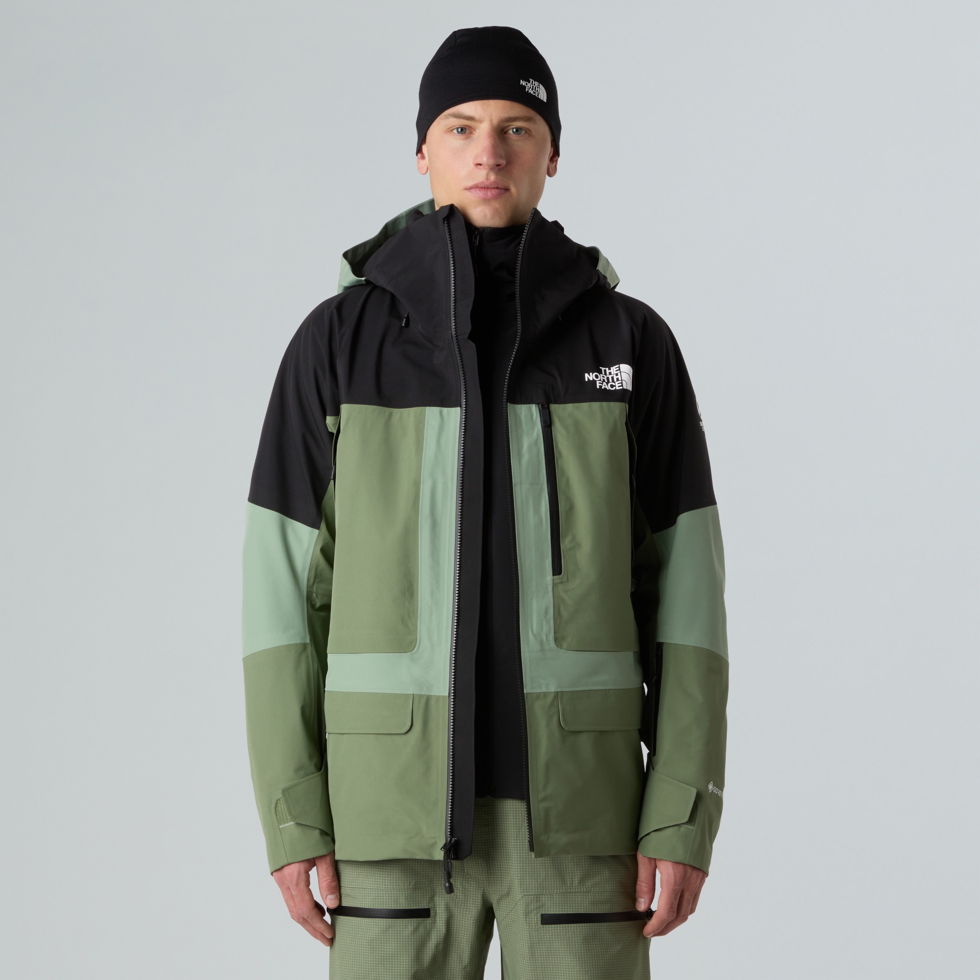 The North Face Men's Summit Verbier GTX Jacket TNF Black/Slate Moss/Ba 04