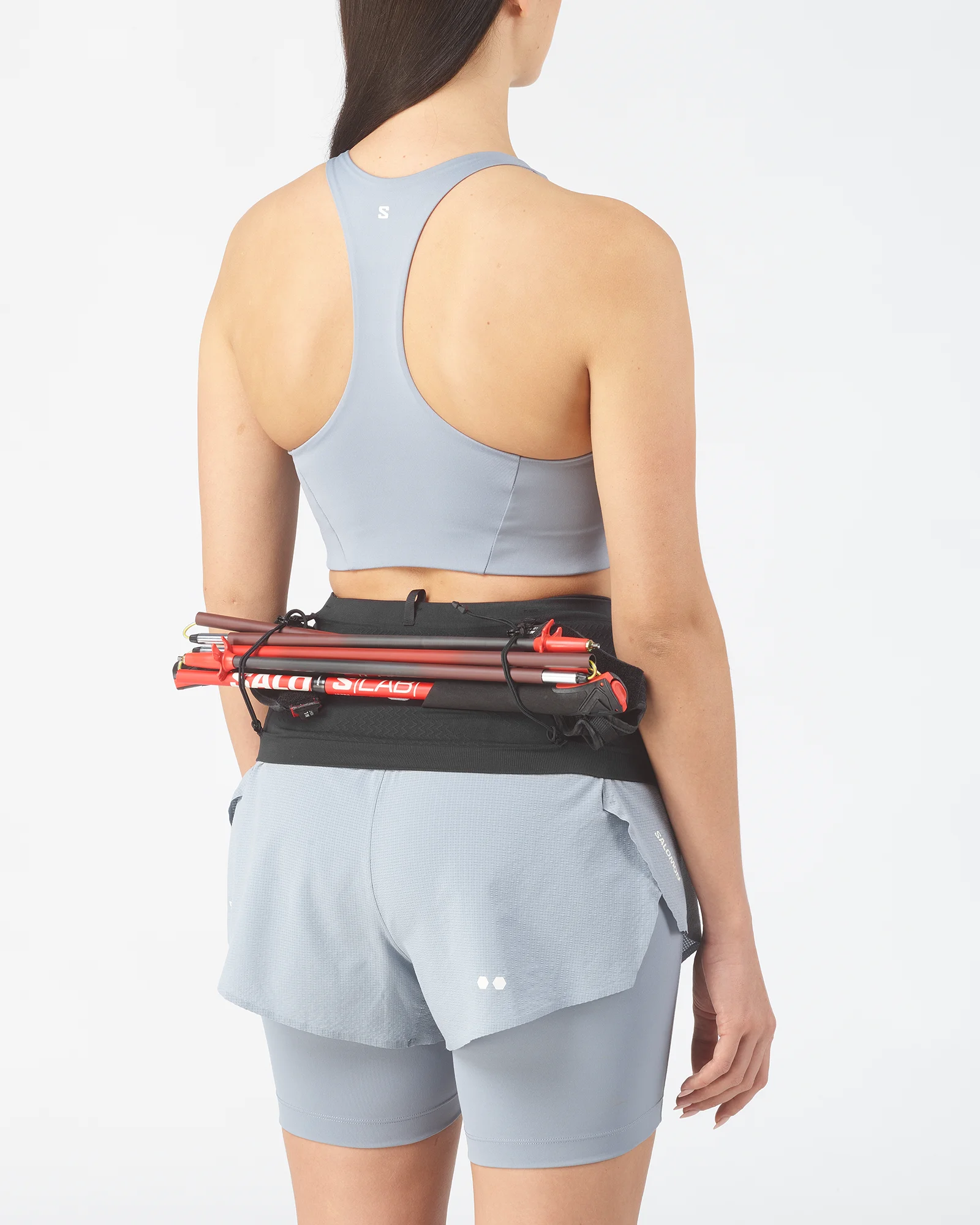 Salomon Adv Skin Seamless Belt Musta / Valkoinen 02