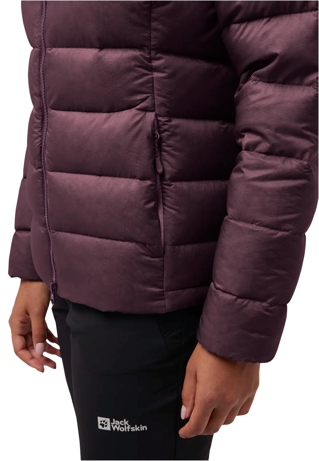 Jack Wolfskin Women's Nebelhorn Down Hoody Amaranth 10