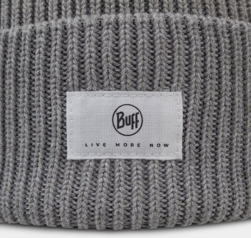 Buff Drisk Beanie Grey  02