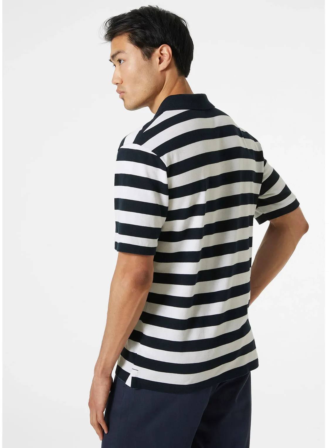 Helly Hansen Men's Koster Polo Navy / Valkoinen 03