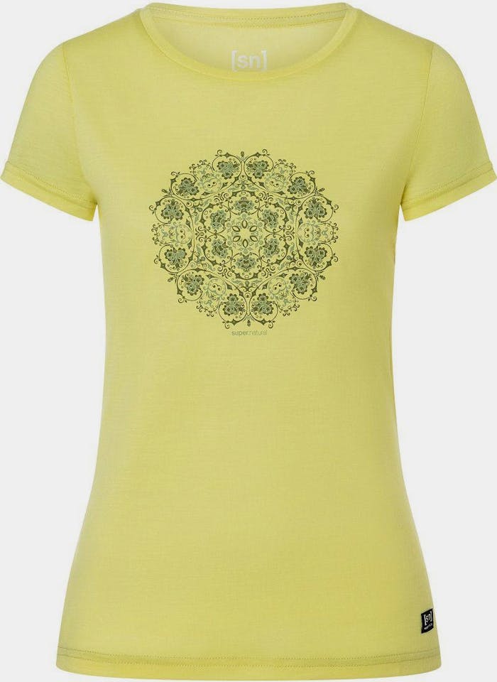 Supernatural W Ornamental Tee Yellow 01
