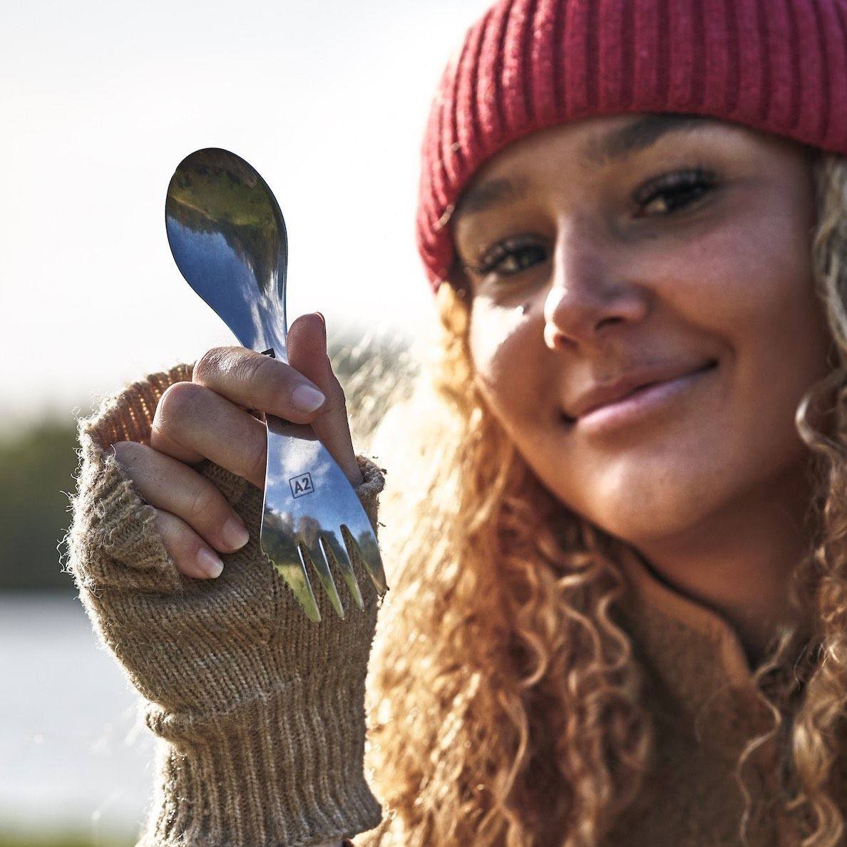 Light My Fire Stainless Steel Spork pakattu  02