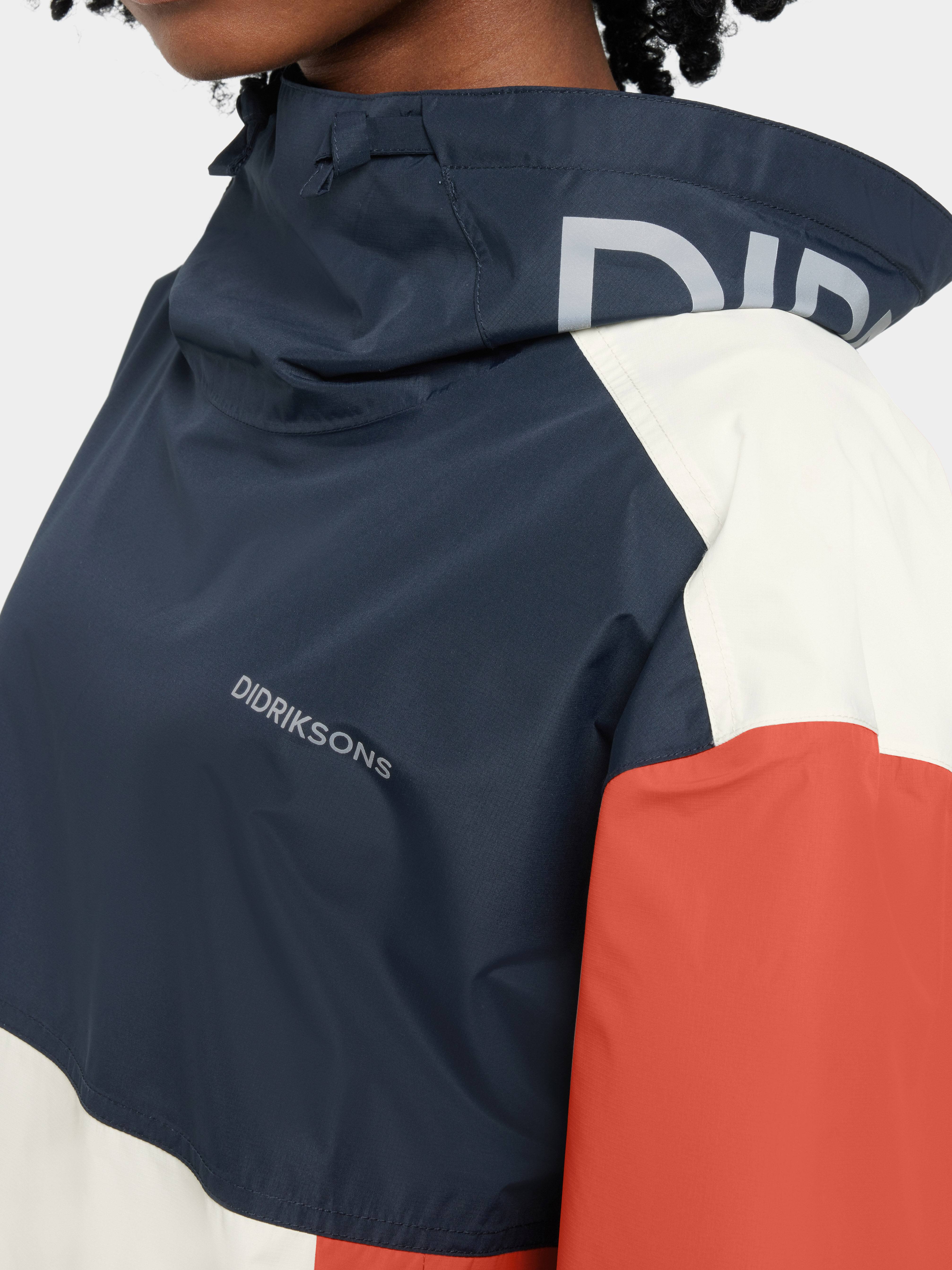 Didriksons Women's Thyra 3 Jacket Brique Red/Dk.Blue/White 07