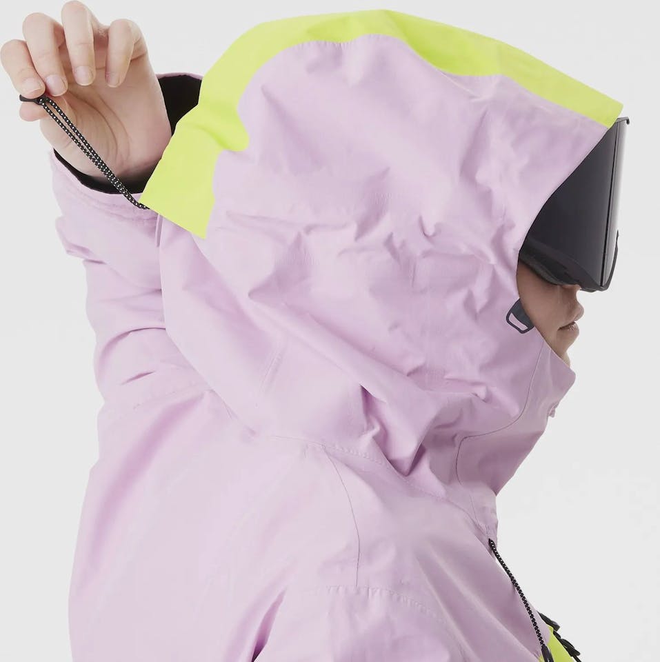 Picture Organic Clothing Women's Acidic 3L Xpore Jacket Orchid Acid Lime 12