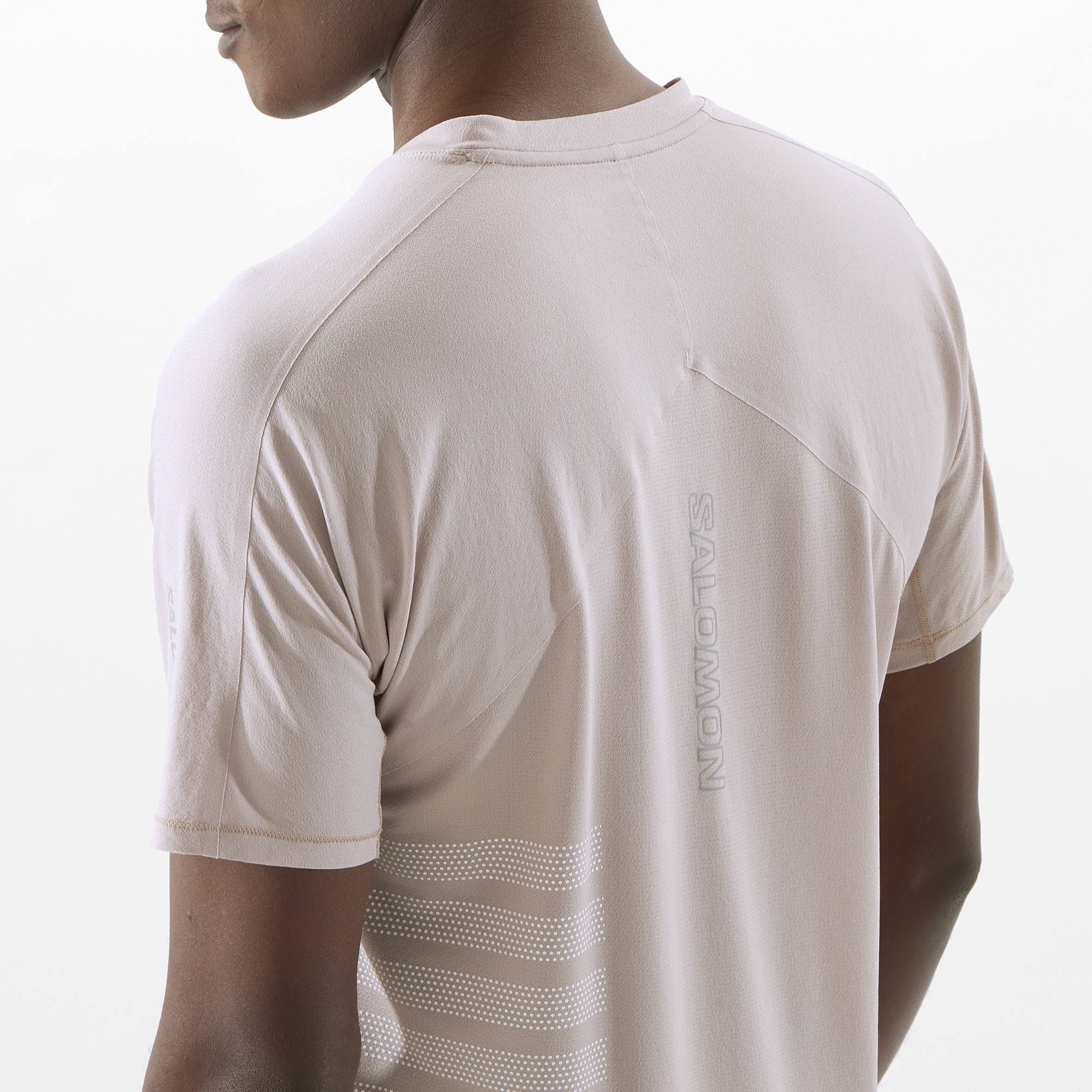 Salomon Men's Sense Aero Graphics Tee Etherea 05