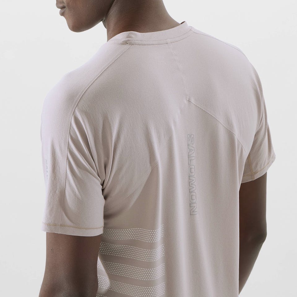 Salomon Men's Sense Aero Graphics Tee Etherea 05