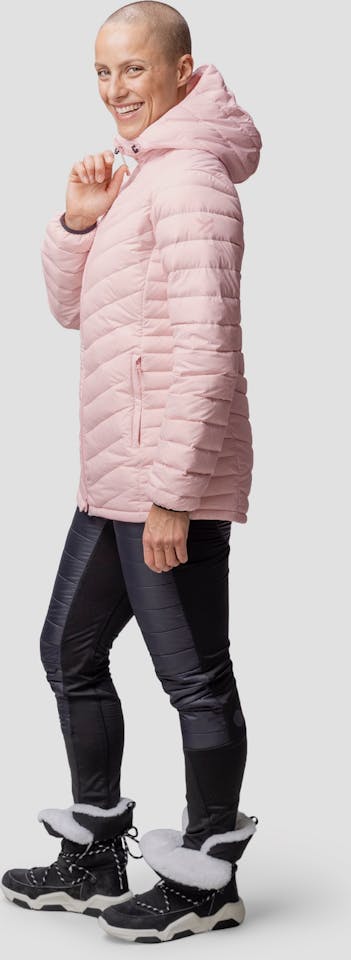 Halti Women's Huippu Mid Down + Jacket Maroon Red 08