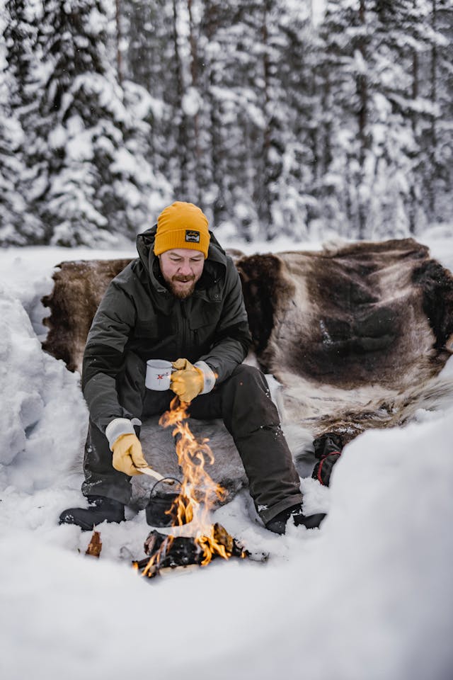 Hestra Skullman Vaaleanruskea 06