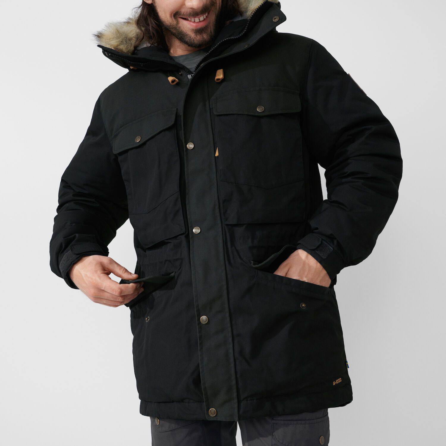Fjällräven Men's Singi Down Jacket - Miesten untuvatakki Musta 05