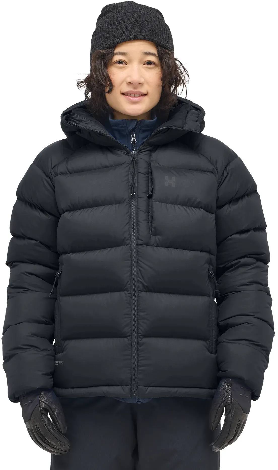 Haglöfs Women's Rosson Down Hood - Naisten untuvatakki Musta 05