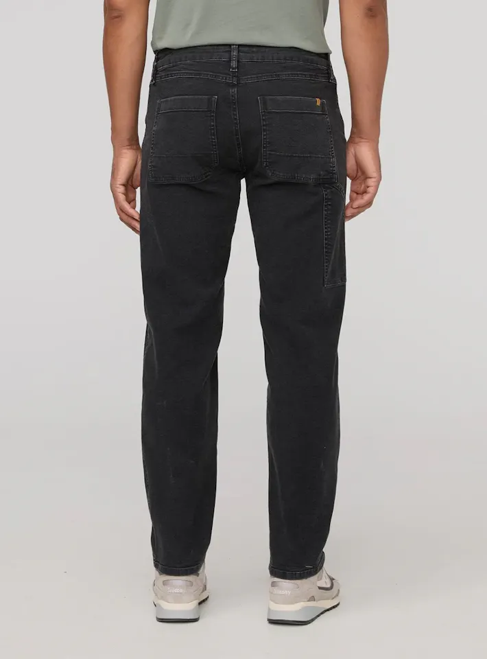 Duer Men's Stretch Canvas Utility Pant Black 05