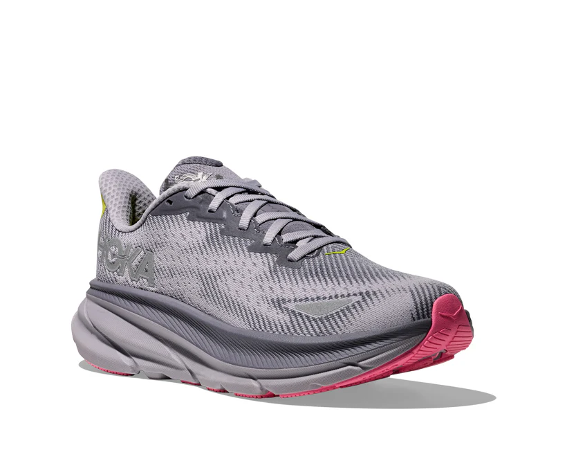 Hoka Women's Clifton 9 GTX Vaaleanharmaa 05