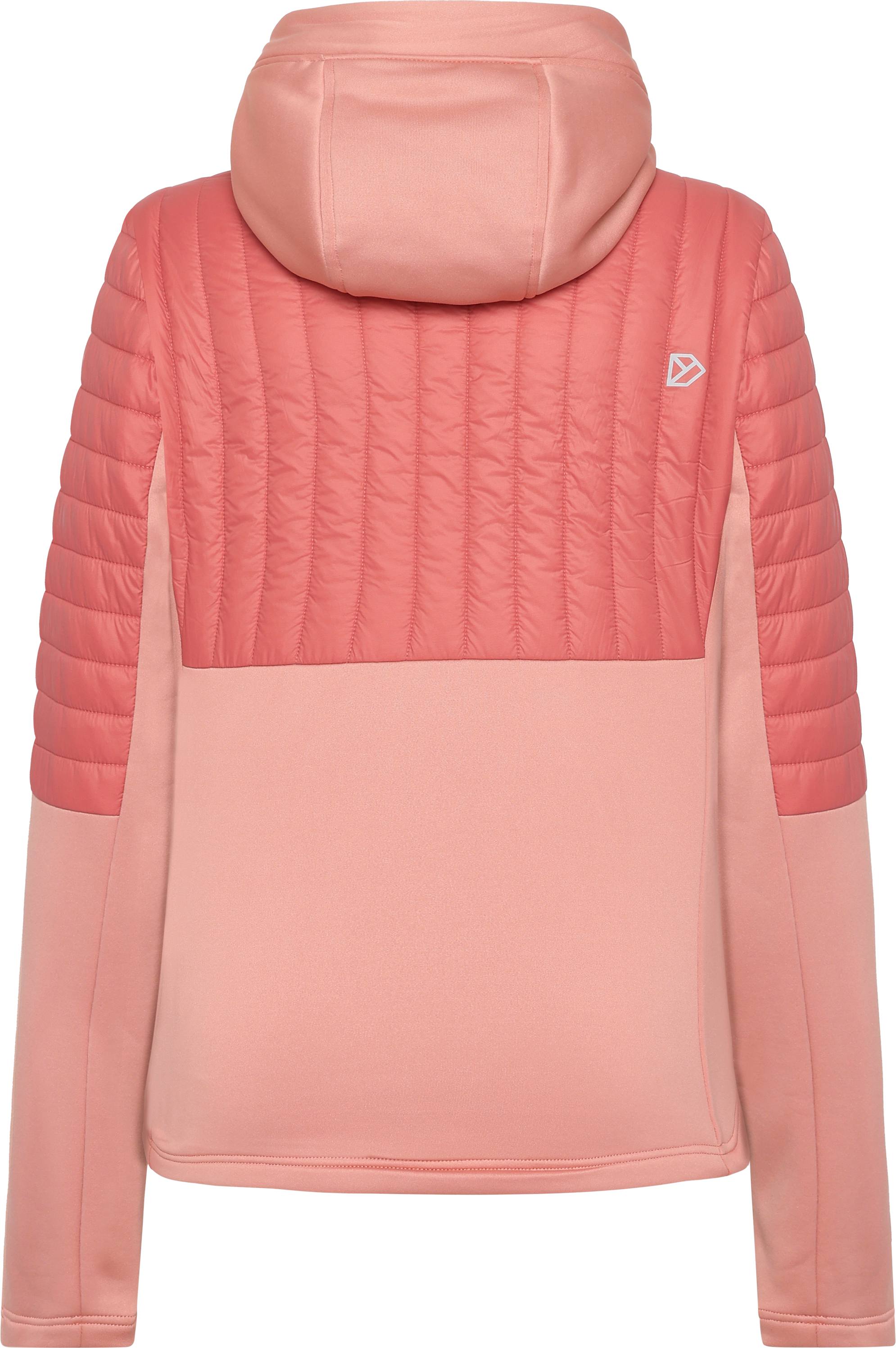 Didriksons Women's Annema 6 Full Zip Powder Pink 07
