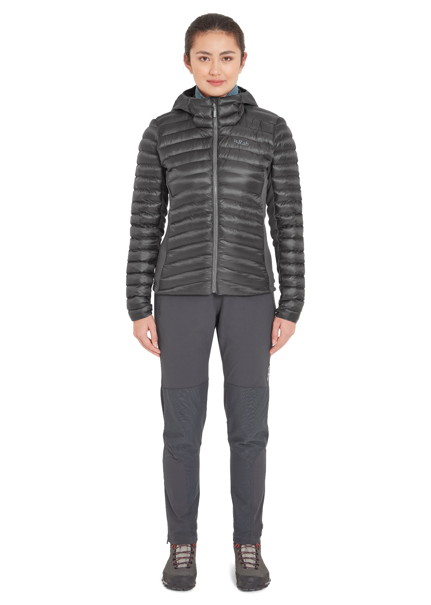 Rab Women's Cirrus Flex Insulated Hoody Graphite 04