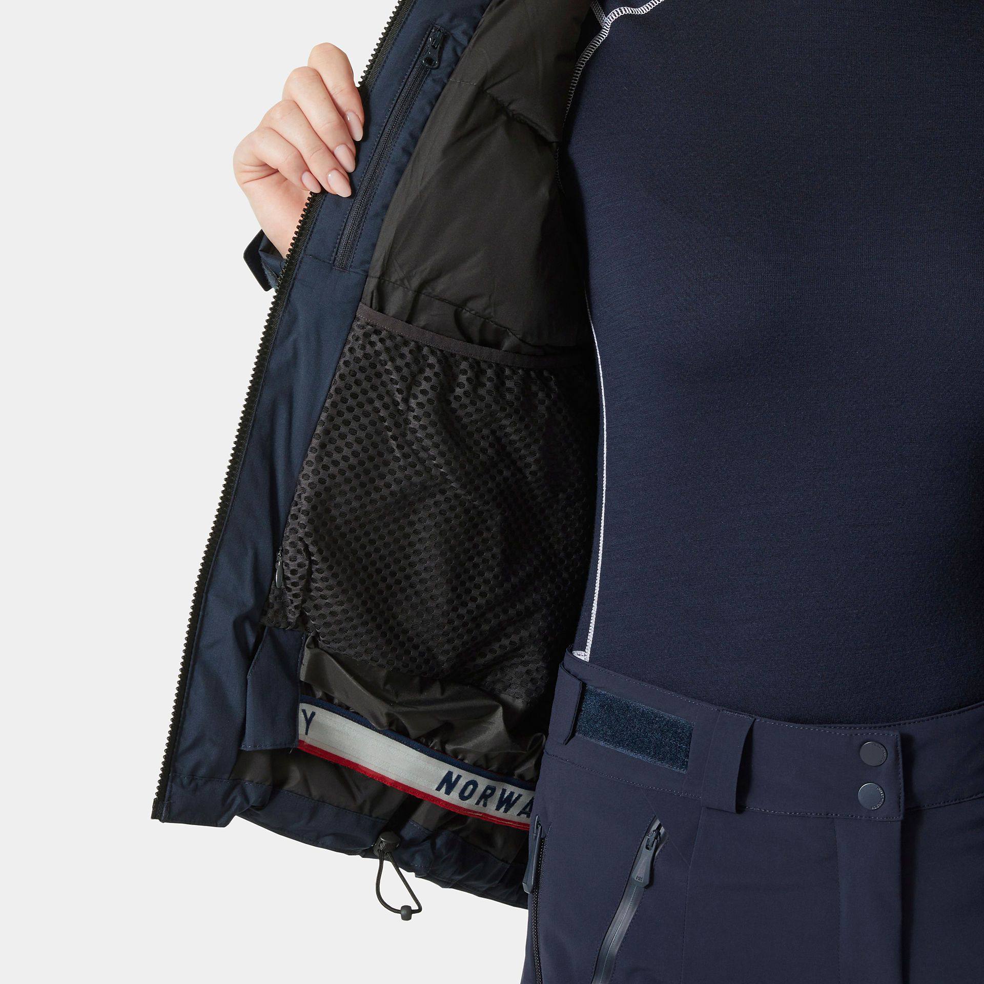 Helly Hansen Women's Kvitfjell Race Puffy Jacket Navy 07