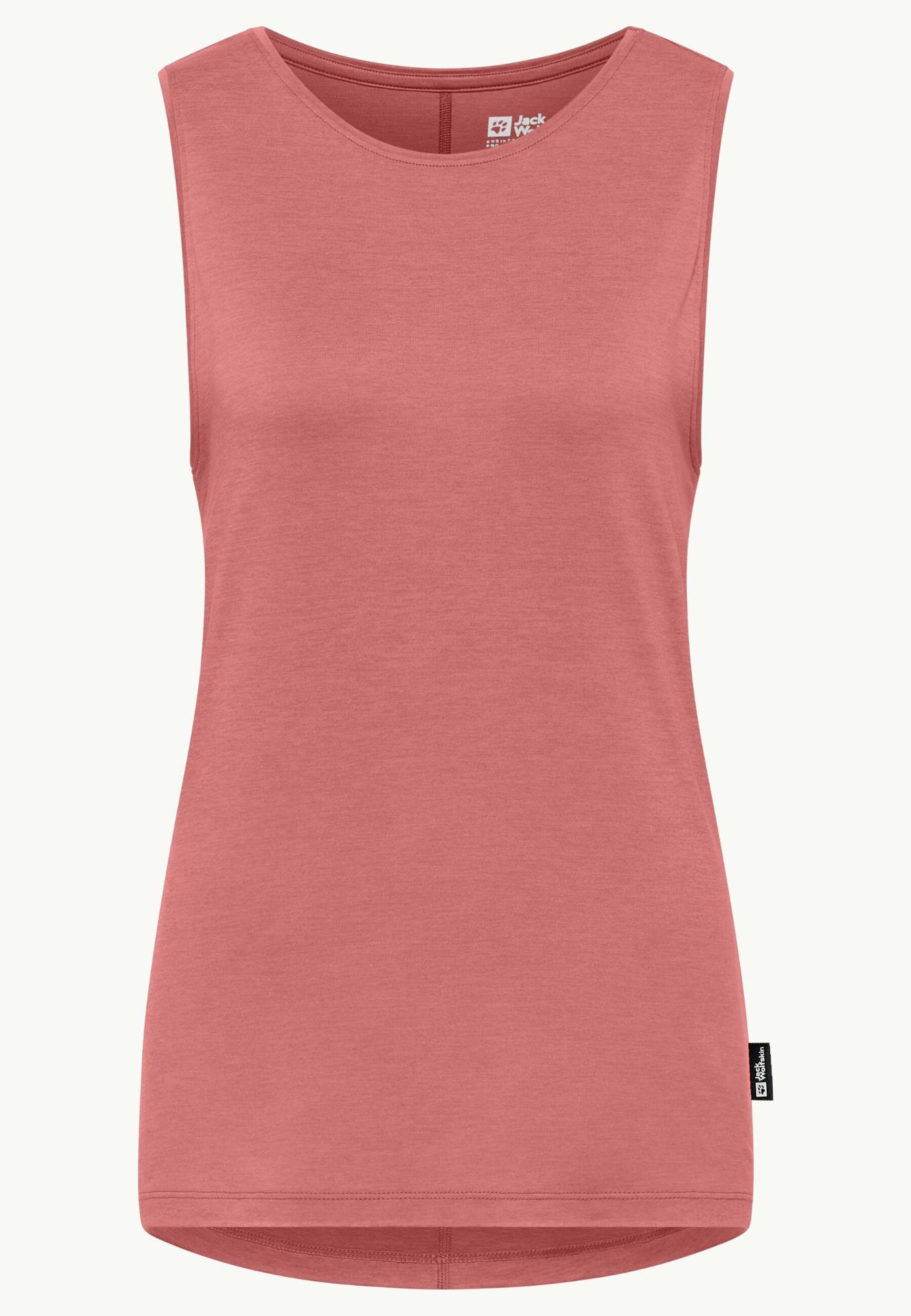 Jack Wolfskin Women's Travel Top Mineral red heather 06