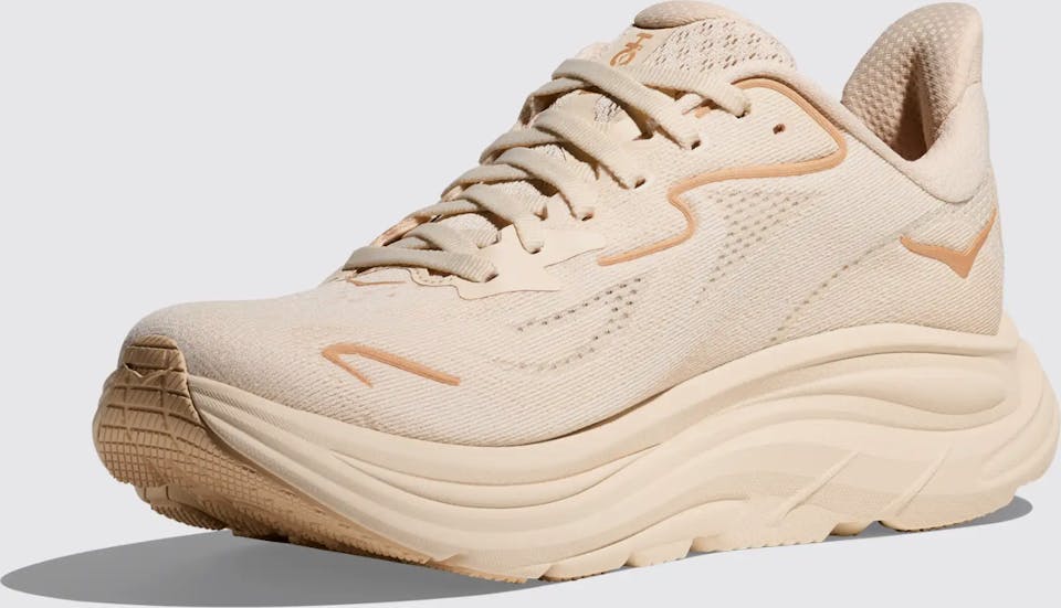 Hoka Women's Clifton 10 Vanilla / Birch 01