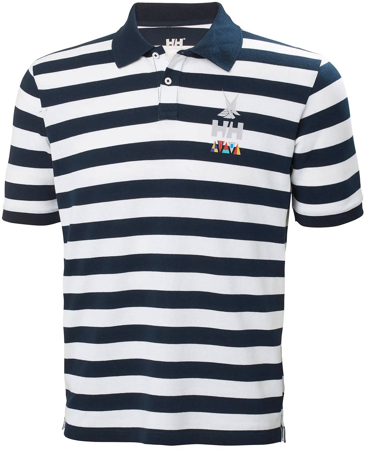 Helly Hansen Men's Koster Polo Navy / Valkoinen 04
