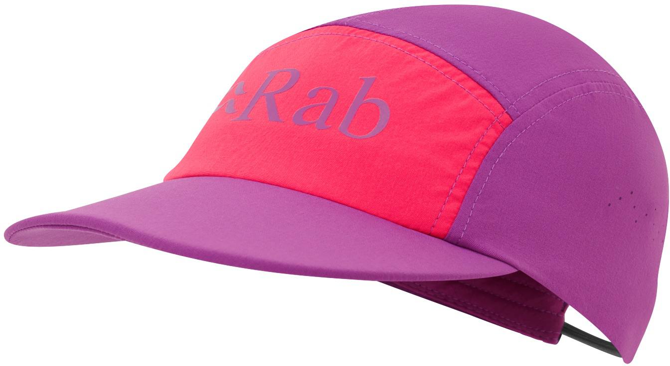 Rab Talus 5 Panel Cap Plum/Watermelon 04