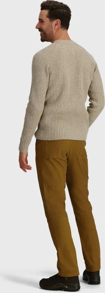 Royal Robbins Men's Rockcraft Wool Crew Long Sleeve Sand 04
