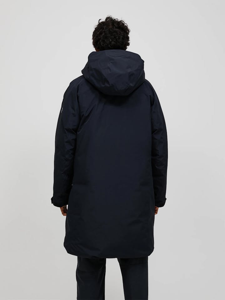 Peak Performance Men's Treeline HIPE Down Shell Parka - Miesten talvitakki Musta 07