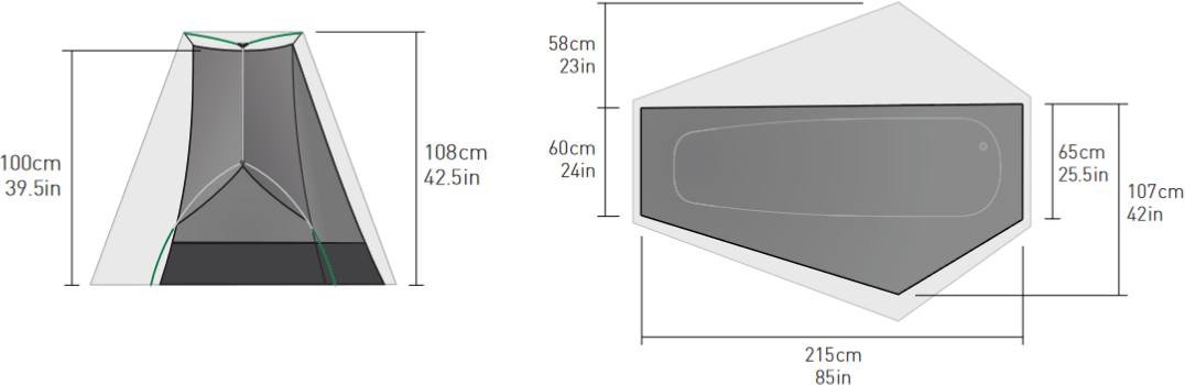 Sea To Summit Alto Tr1 Plus Vihreä 07