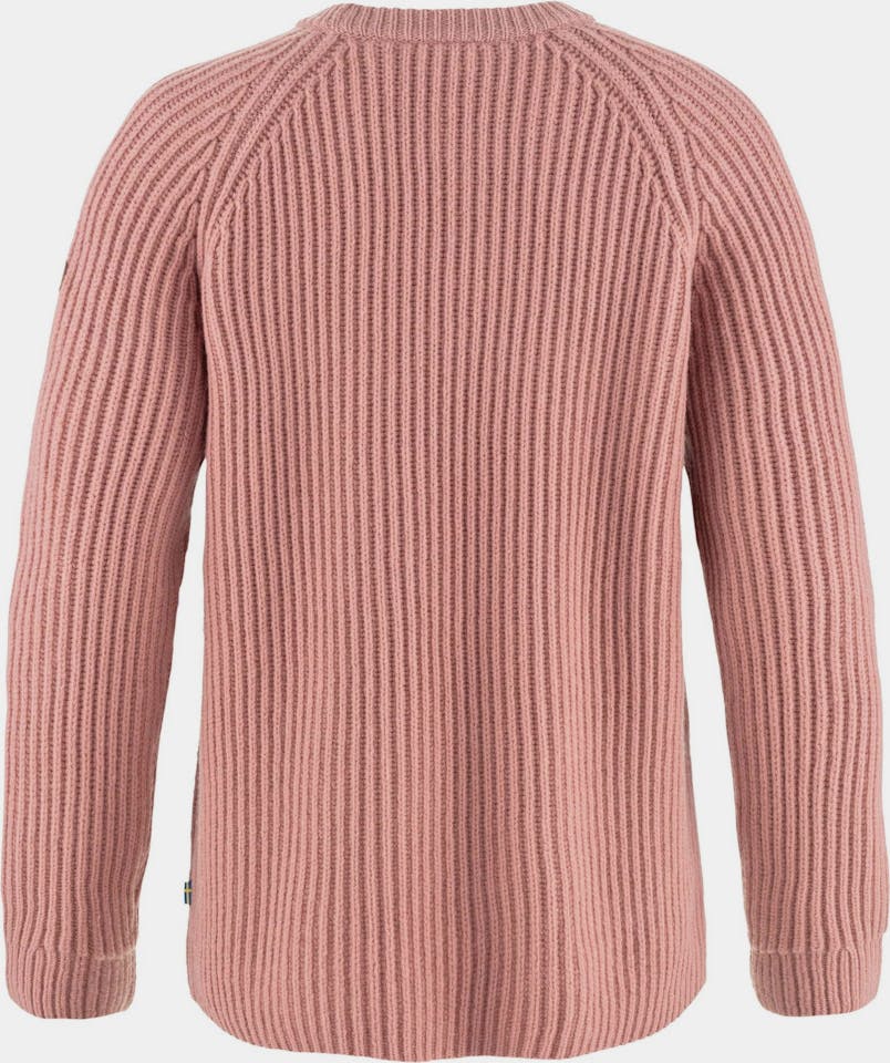 Fjällräven Women's Övik Rib Sweater Dusty Rose 02